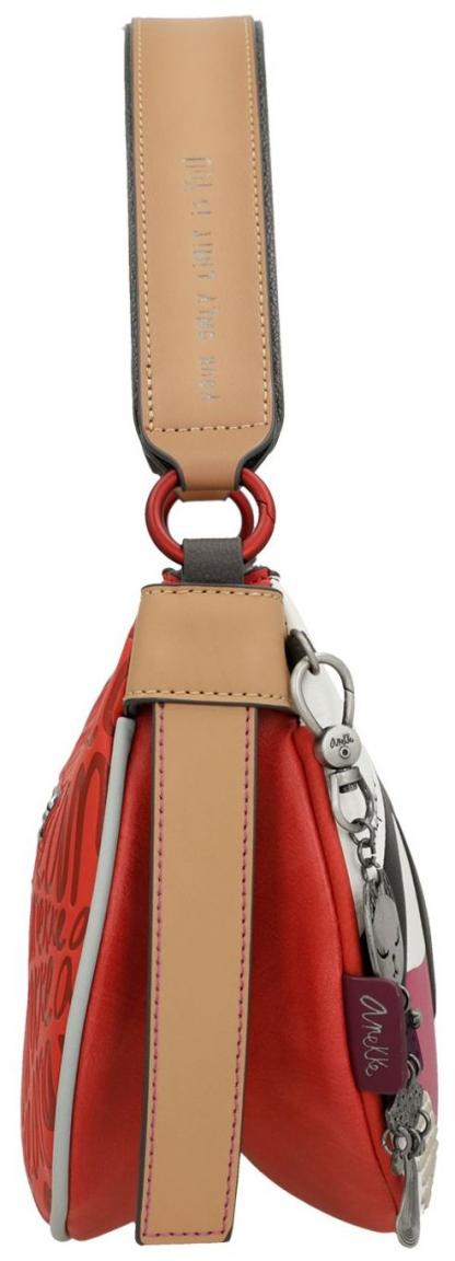 Anekke Schultertasche bunt Hollywood retro Prägung