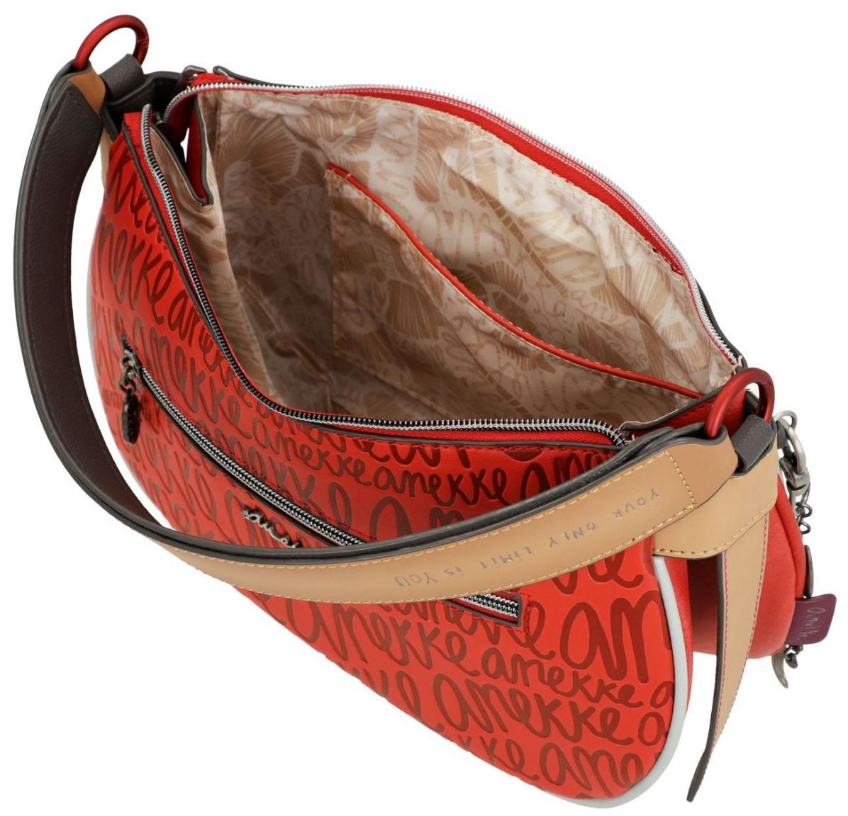 Anekke Schultertasche bunt Hollywood retro Prägung