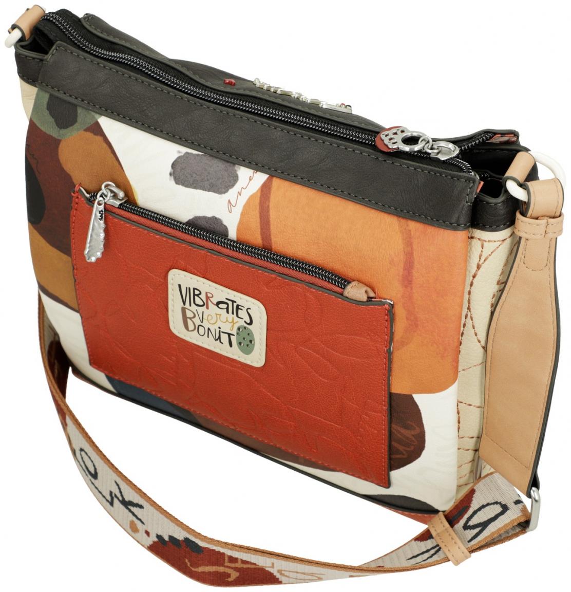 Anekke Schultertasche mit Farbprint Alma