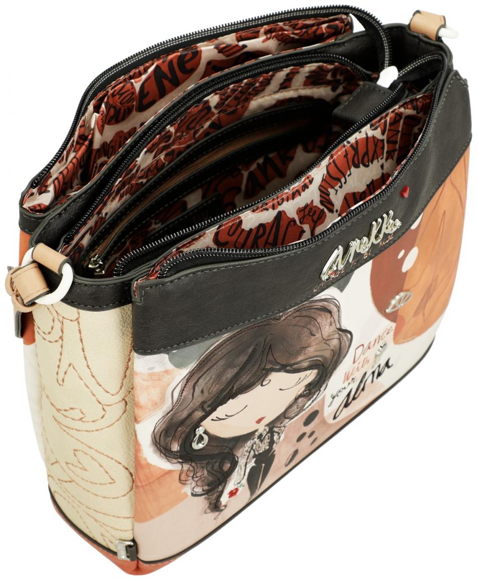 Anekke Schultertasche mit Farbprint Alma