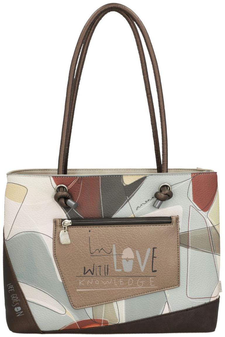 Anekke Shoppertasche beige Print Sophia