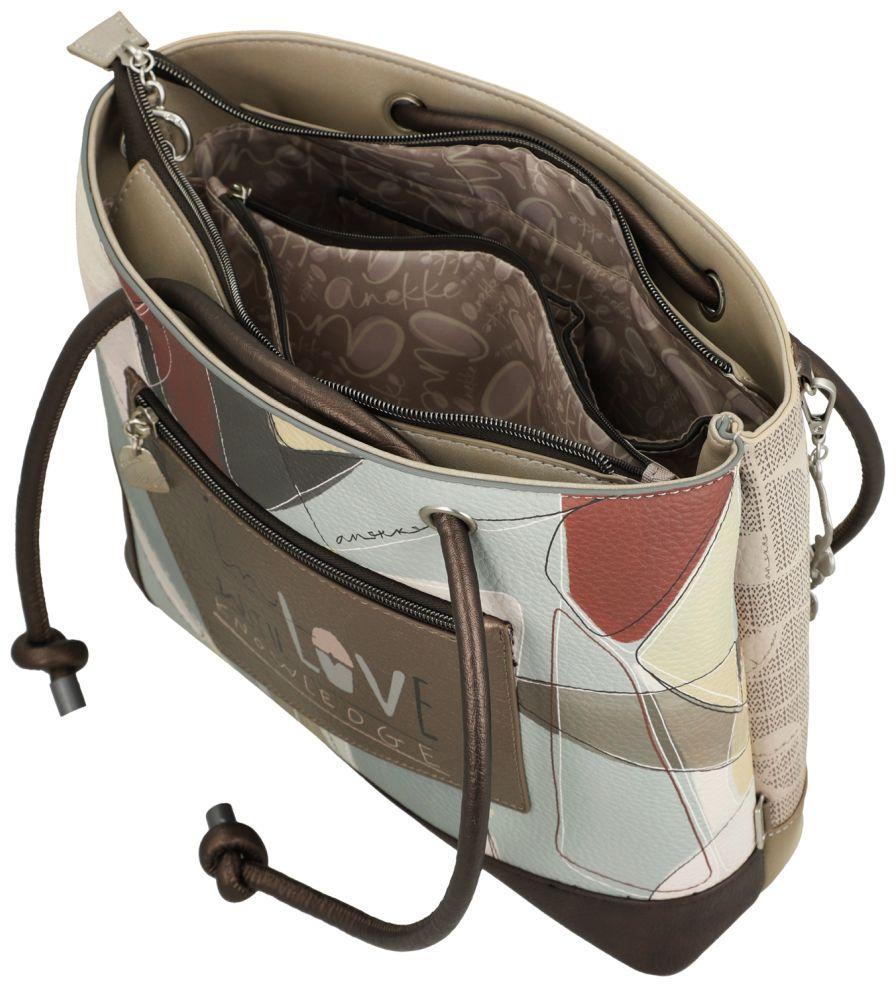 Anekke Shoppertasche beige Print Sophia