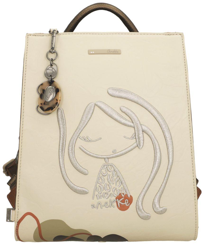 Anekke Tagesrucksack Sophia Gaia Beige Stickereien