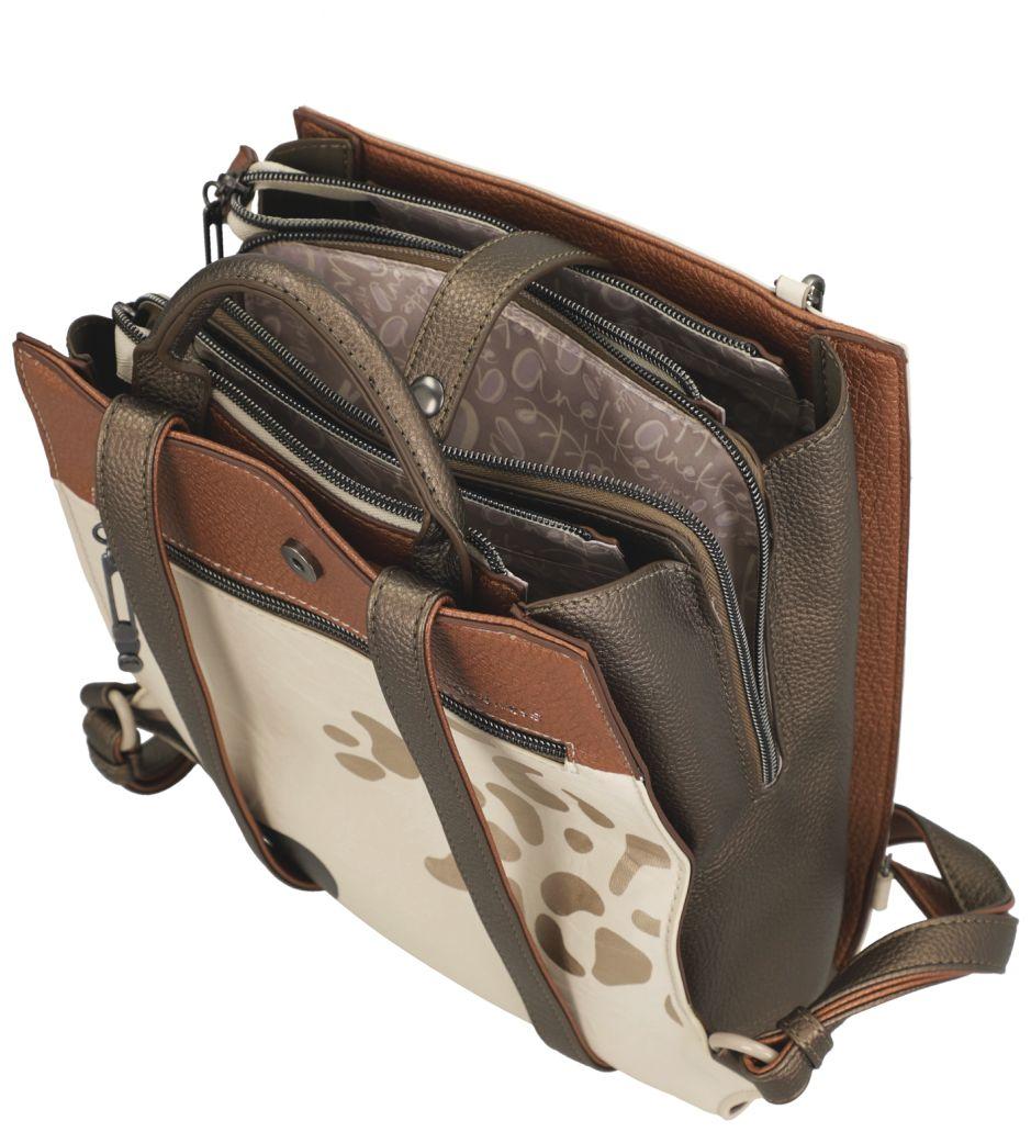 Anekke Tagesrucksack Sophia Gaia Beige Stickereien