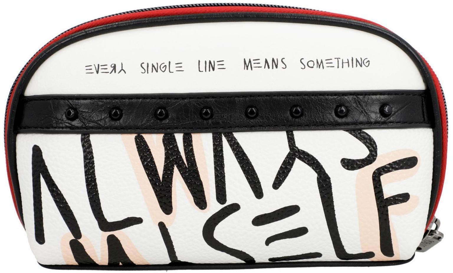 Anekke Taschenorganizer Clutch Fun and Music Energy weiß