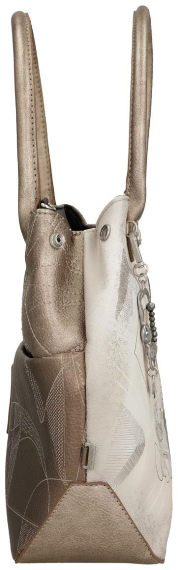 Anekke Tote Bag mit Print Sophia Hell Gold