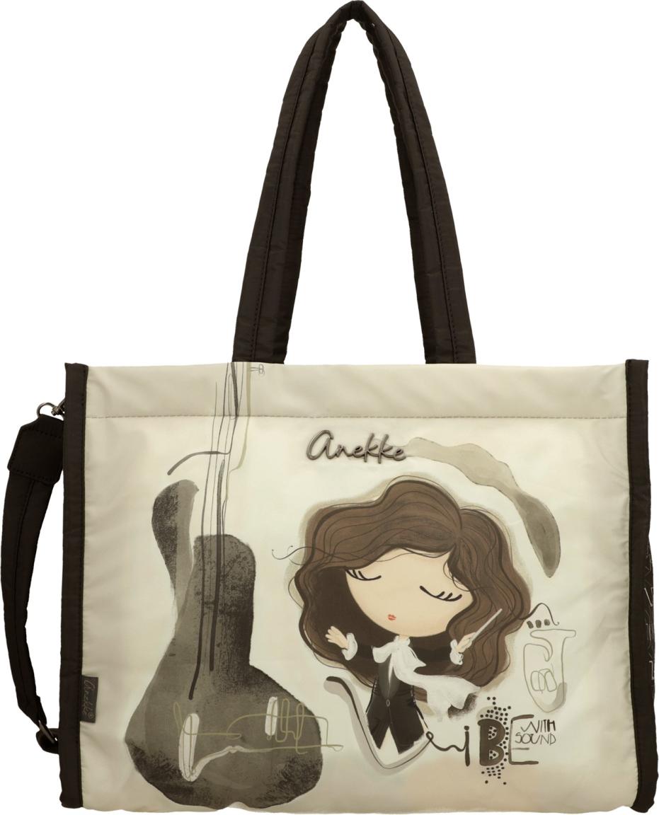 Anekke Travel Orchestra Henkeltasche Nylon Portrait - Bunt