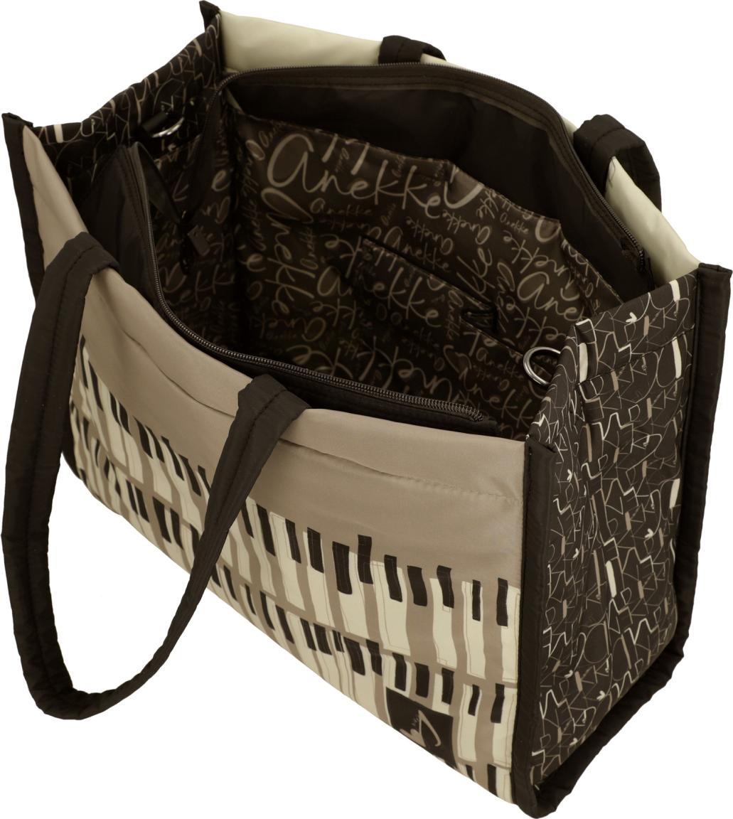 Anekke Travel Orchestra Henkeltasche Nylon Portrait - Bunt