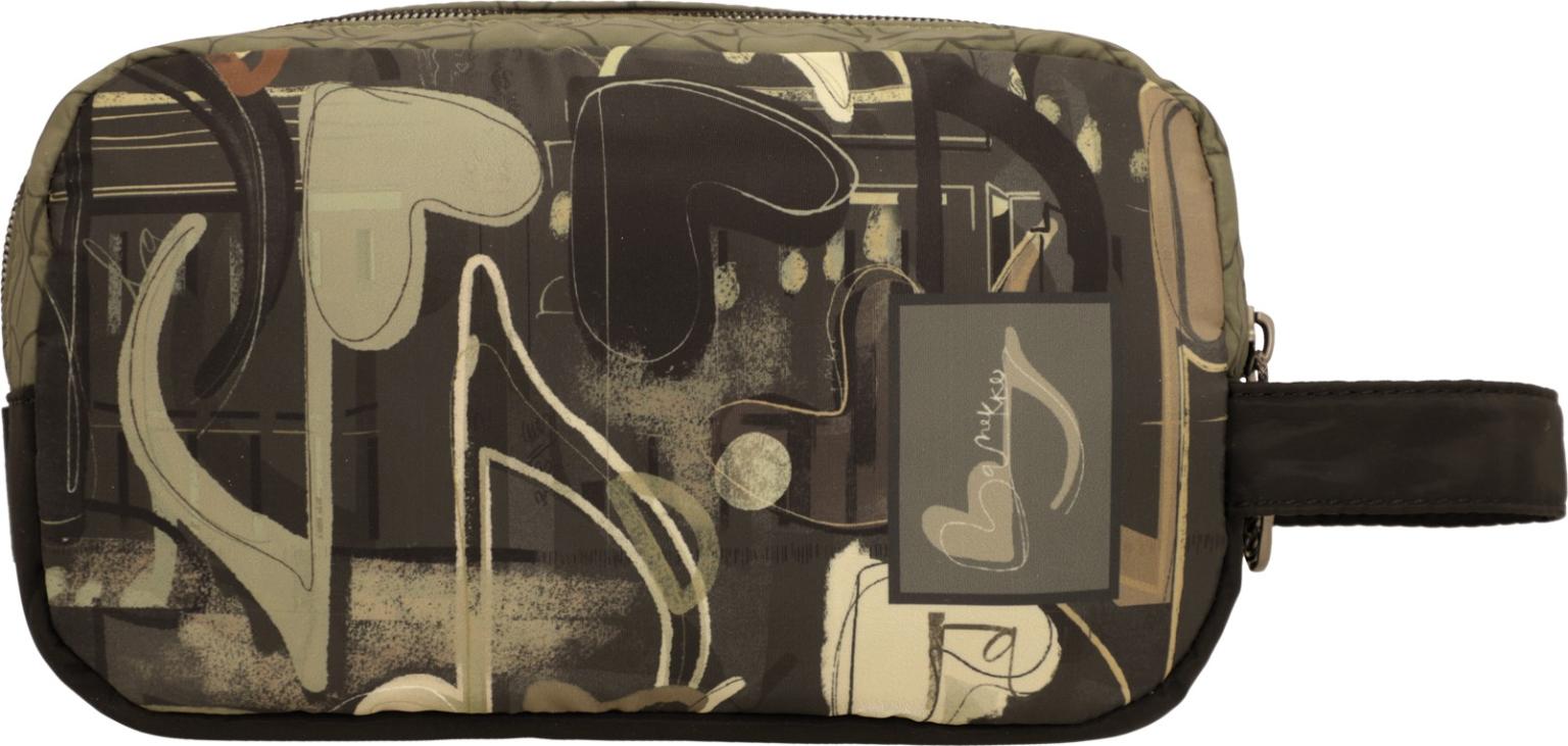 Anekke Travel Orchestra Kosmetiktasche Nylon Portrait - Bunt