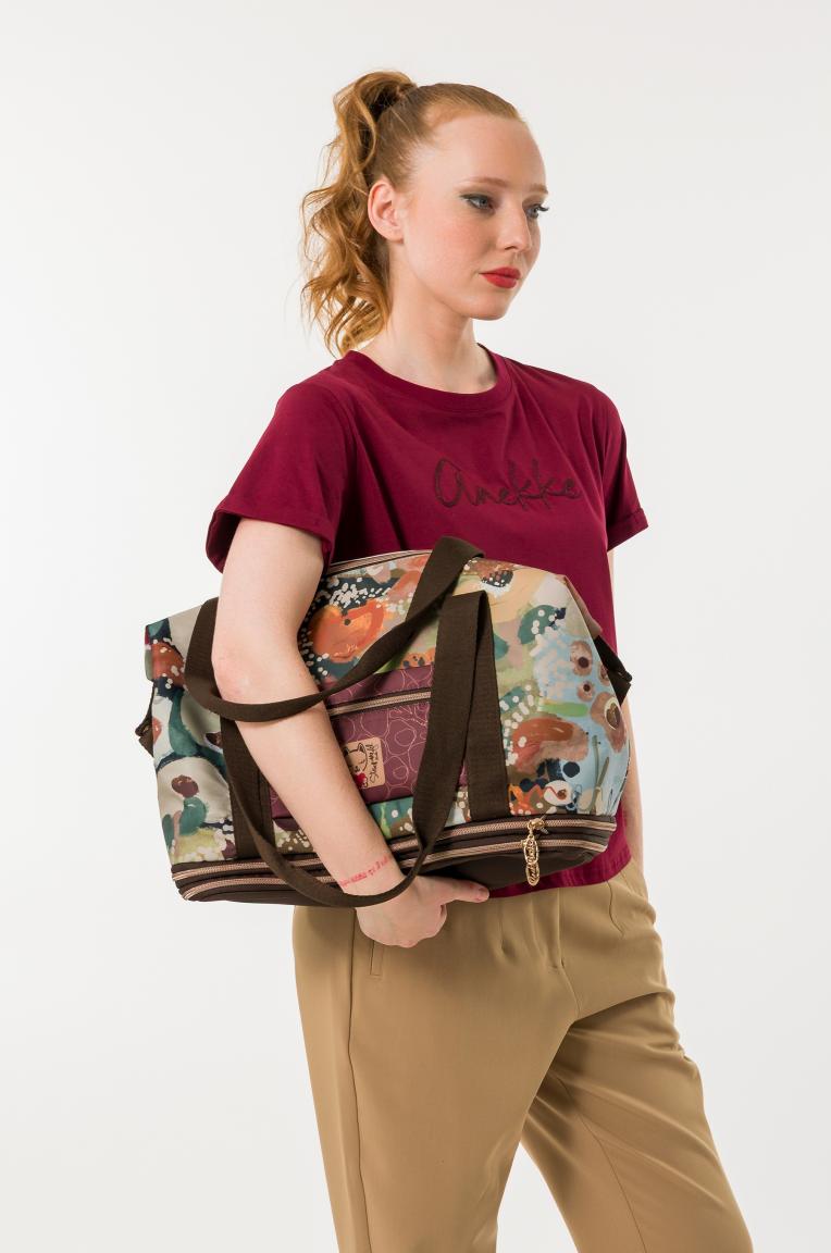 Anekke Travel Tulip Reisetasche Portrait - Bunt