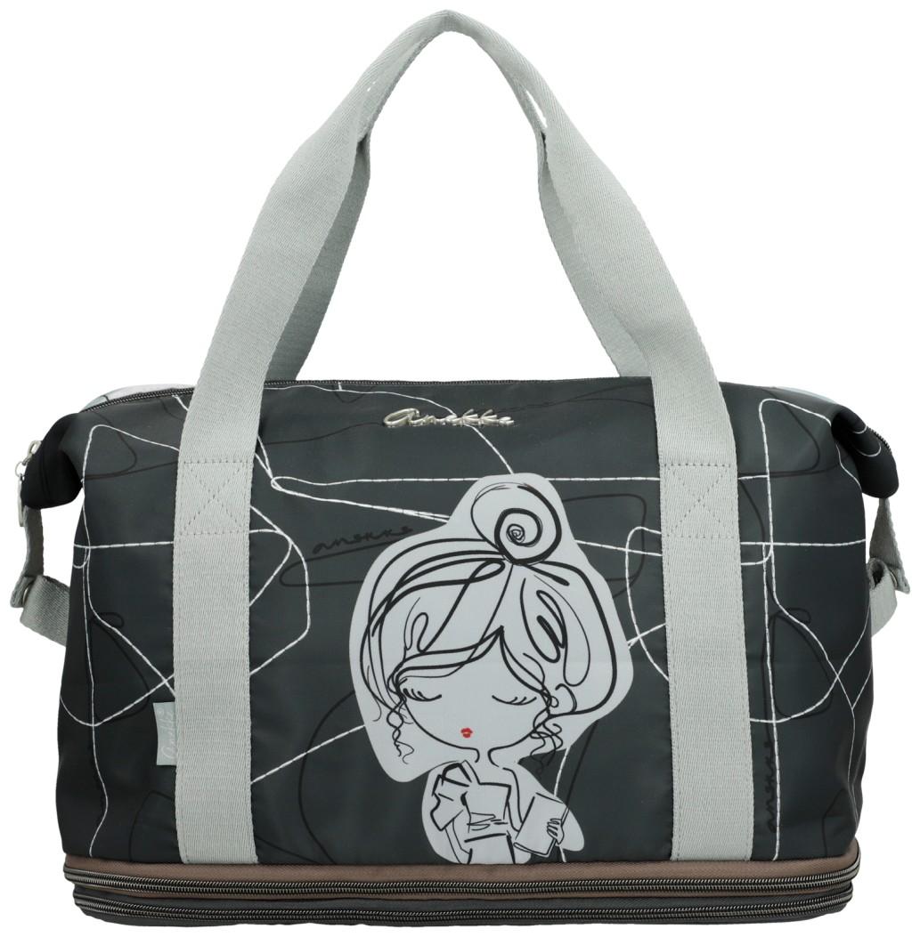 Anekke Travelbag Volumen anpassbar Sophia Auralis Grau