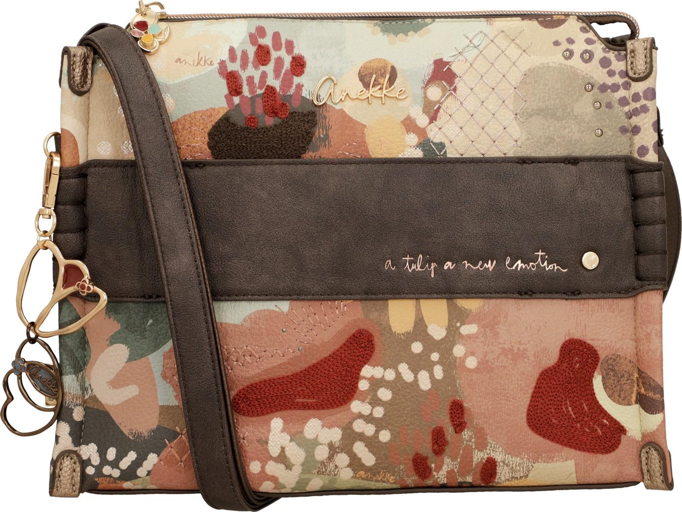 Anekke Tulip Blossom Crossbody Bag Blumen - Bunt