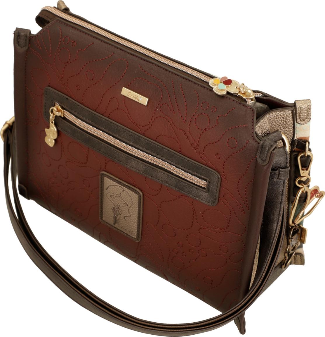 Anekke Tulip Blossom Crossbody Bag Blumen - Bunt