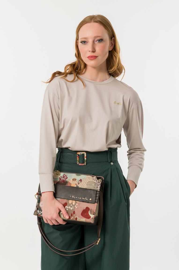 Anekke Tulip Blossom Crossbody Bag Blumen - Bunt