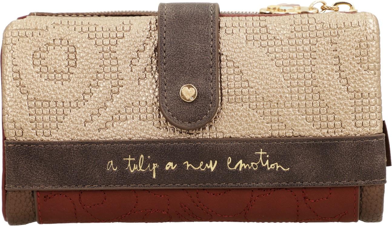 Anekke Tulip Blossom Geldtasche - Bordeaux