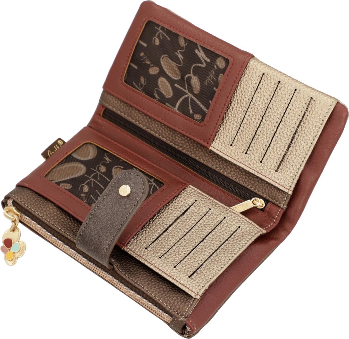 Anekke Tulip Blossom Geldtasche - Bordeaux