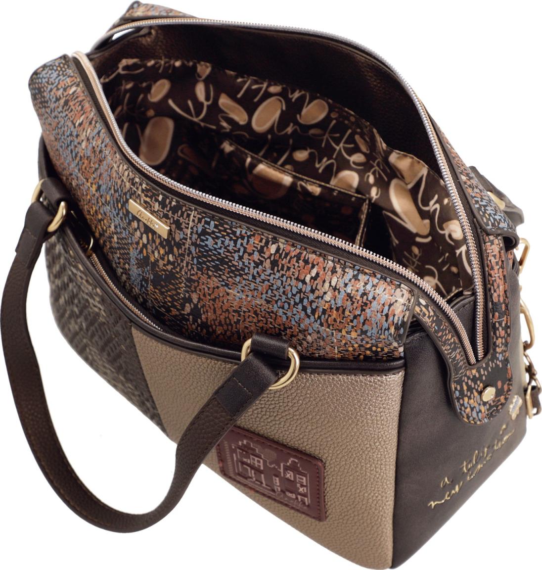 Anekke Tulip Blossom Kurzgrifftasche Stickerei - Bunt