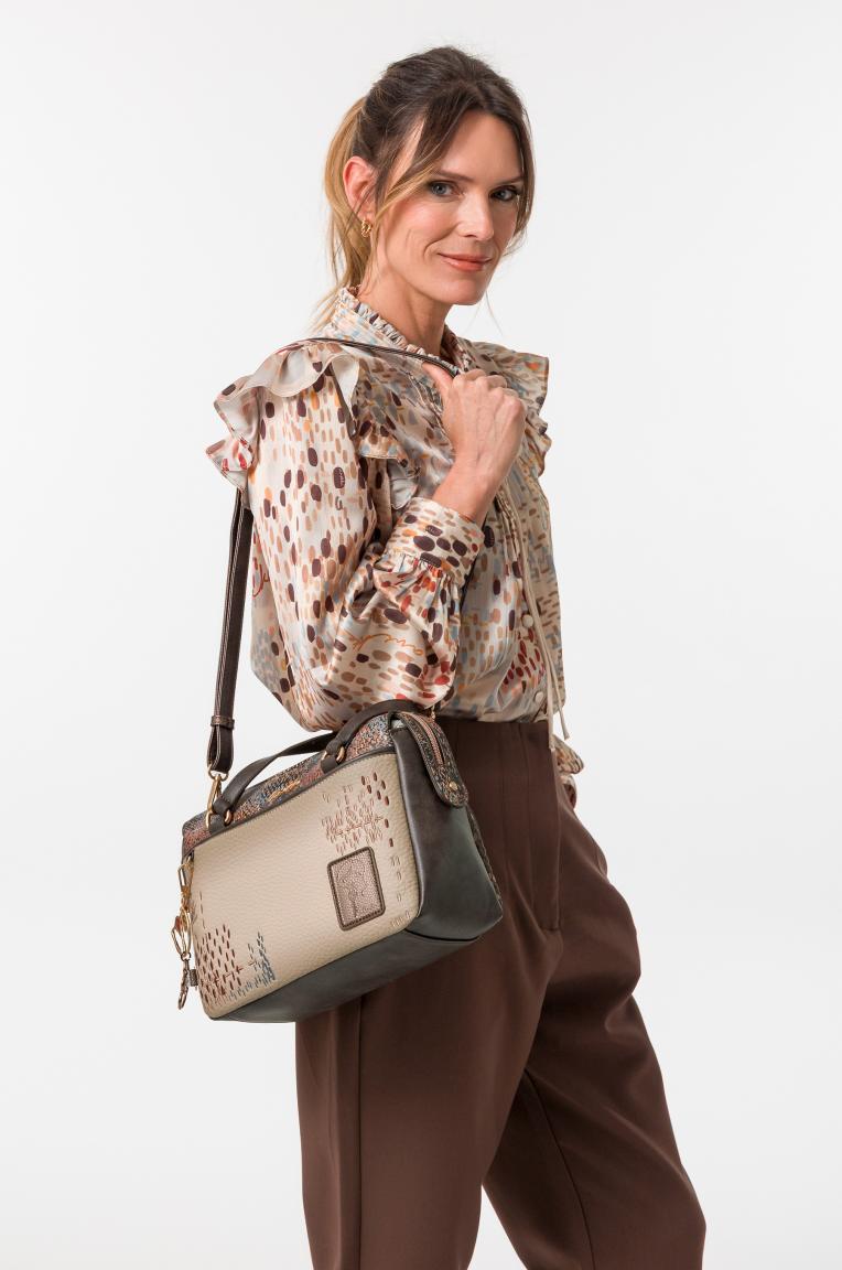 Anekke Tulip Blossom Kurzgrifftasche Stickerei - Bunt