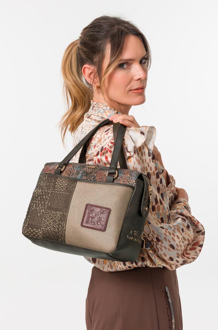 Anekke Tulip Blossom Kurzgrifftasche Stickerei - Bunt