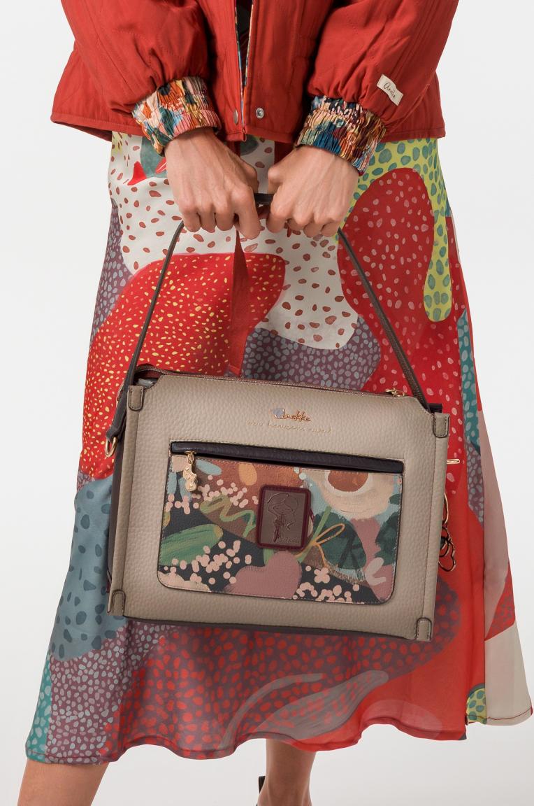 Anekke Tulip Blossom Schultertasche Blumen - Bunt