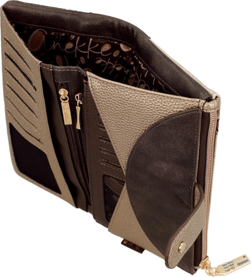 Anekke Tulip Brieftasche Portrait - Bunt