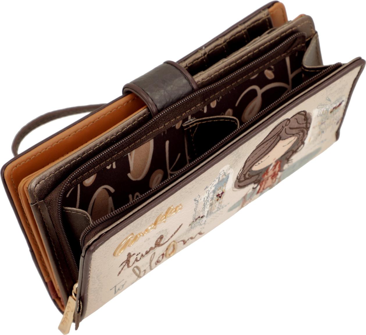 Anekke Tulip Brieftasche Portrait - Bunt