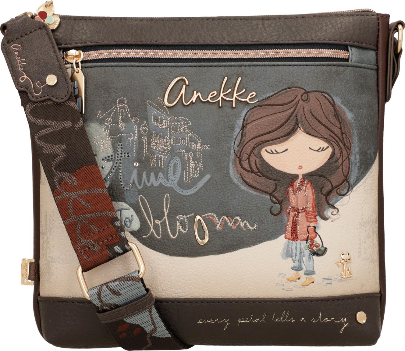 Anekke Tulip Crossovertasche Portrait - Bunt