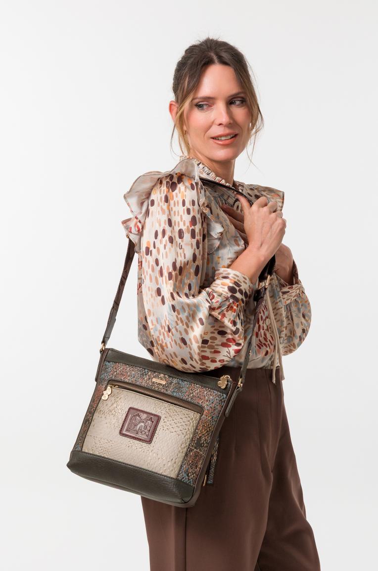 Anekke Tulip Crossovertasche Portrait - Bunt