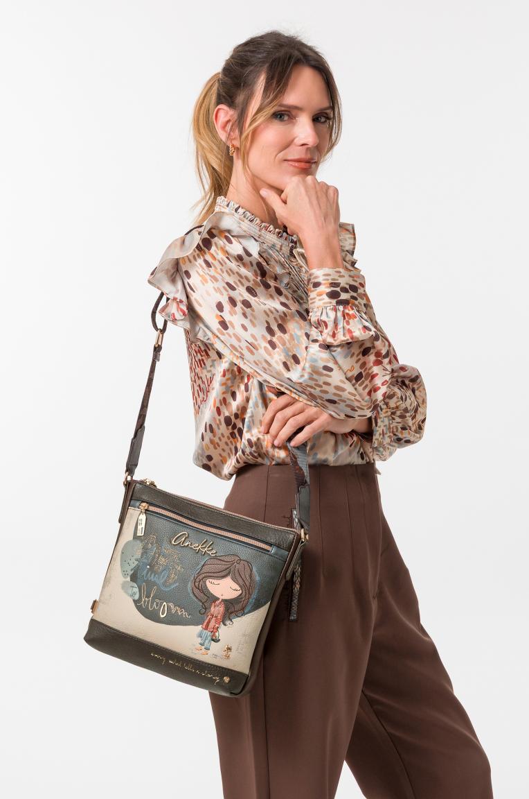 Anekke Tulip Crossovertasche Portrait - Bunt