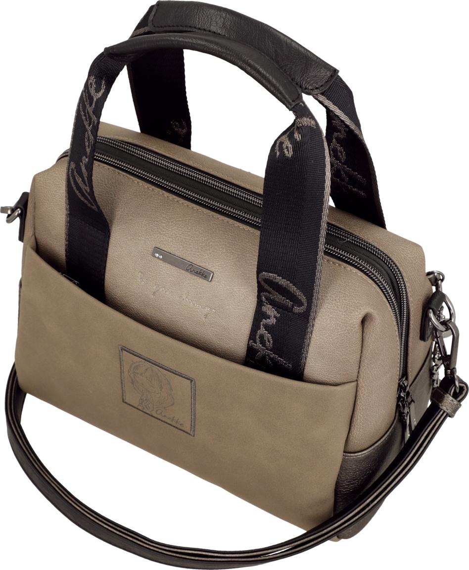 Anekke Tulip Essence Kurzgrifftasche Nieten - Taupe