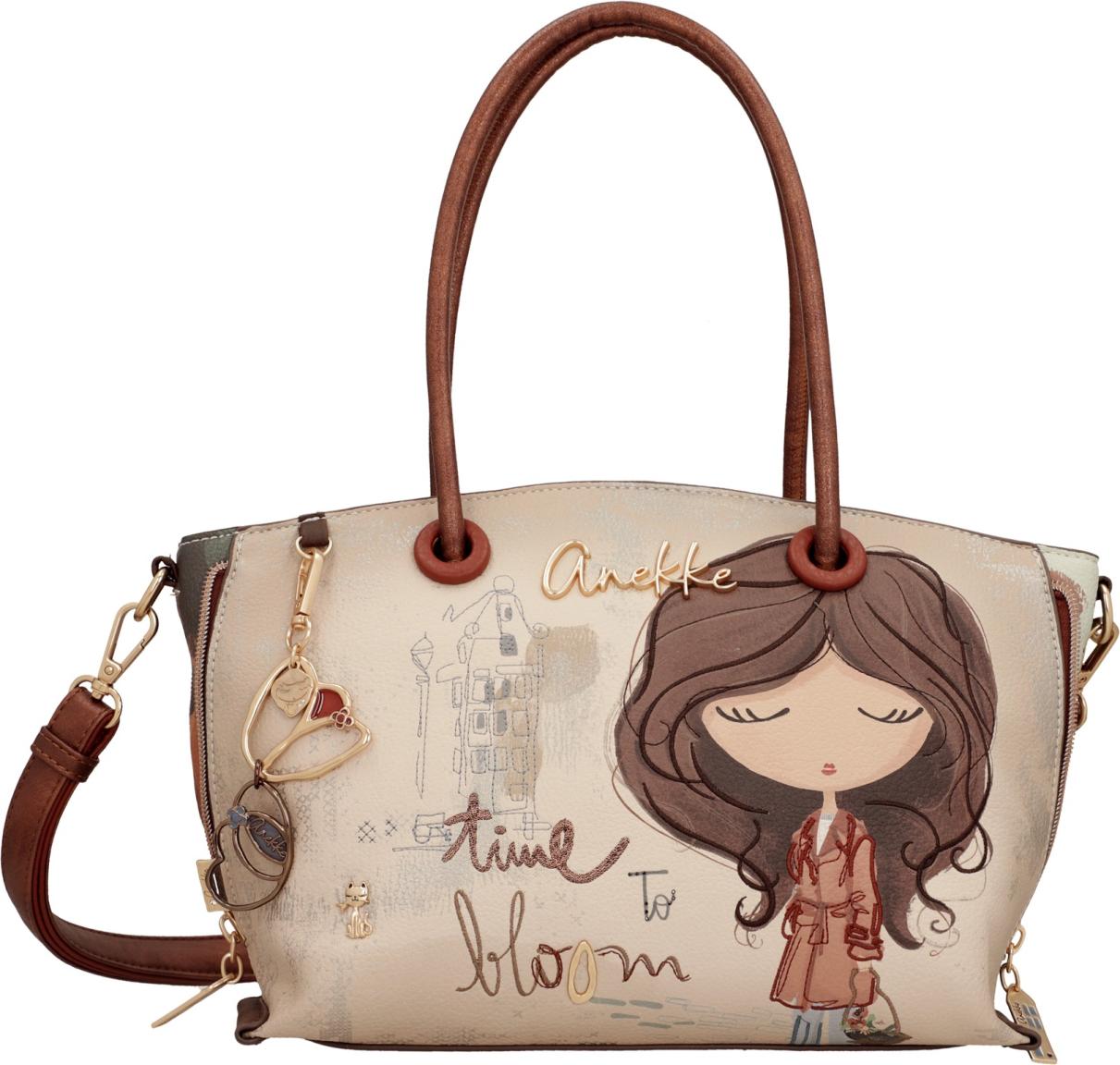 Anekke Tulip Henkeltasche Portrait - Bunt