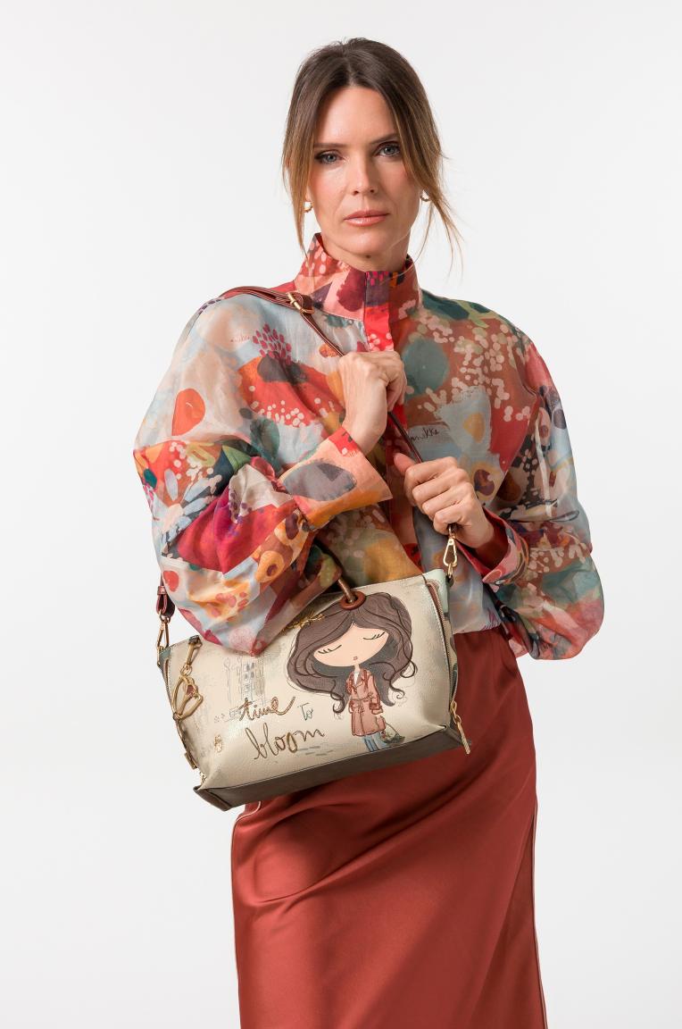 Anekke Tulip Henkeltasche Portrait - Bunt