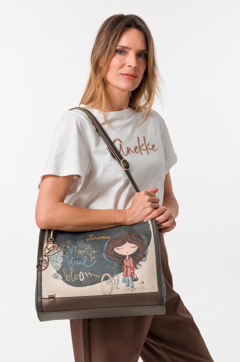 Anekke Tulip Henkeltasche Portrait - Bunt