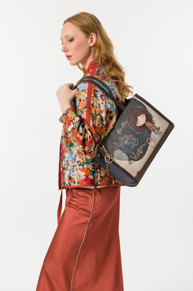 Anekke Tulip Henkeltasche Portrait - Bunt