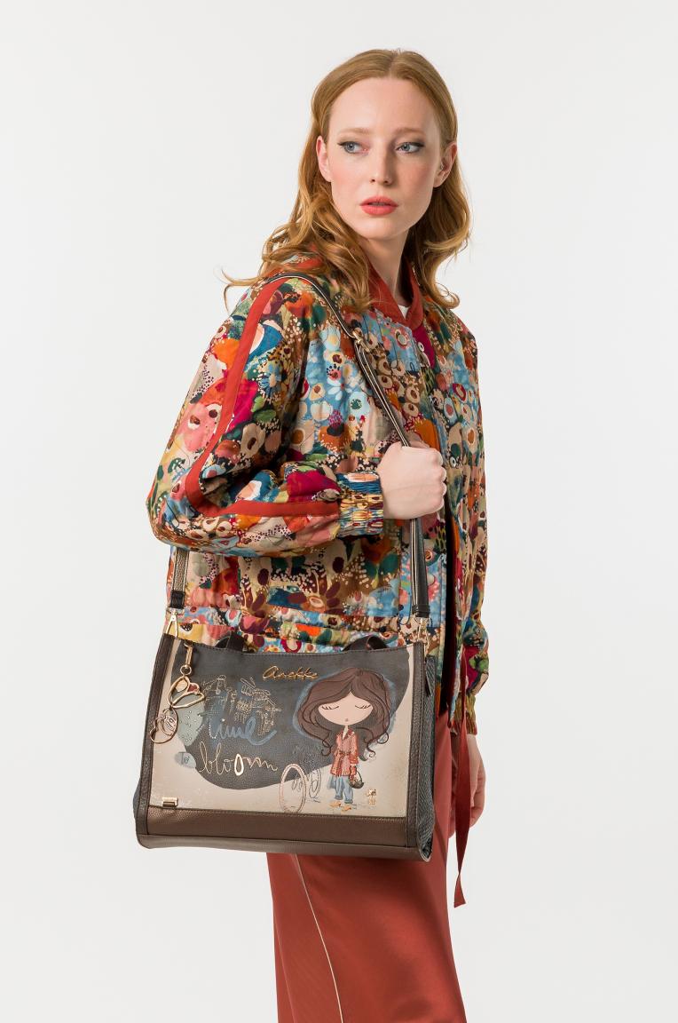 Anekke Tulip Henkeltasche Portrait - Bunt
