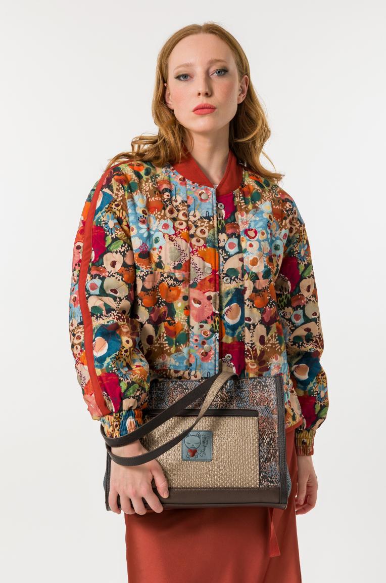 Anekke Tulip Henkeltasche Portrait - Bunt