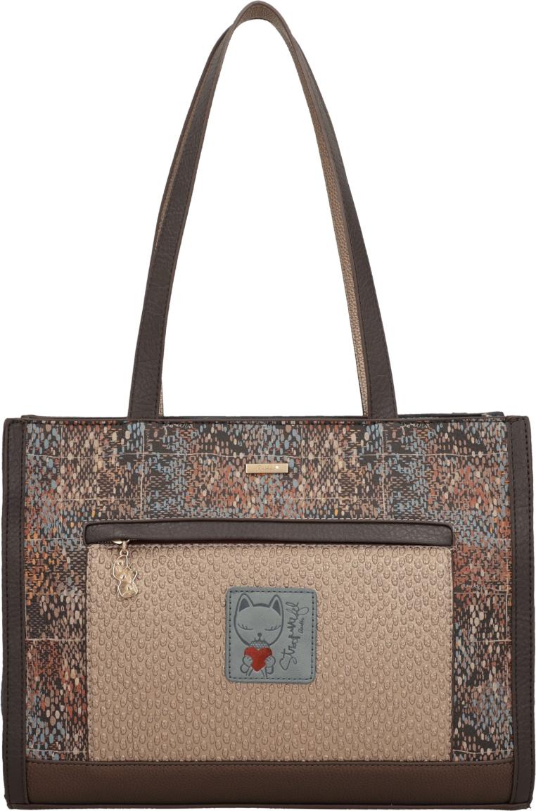 Anekke Tulip Henkeltasche Portrait - Bunt