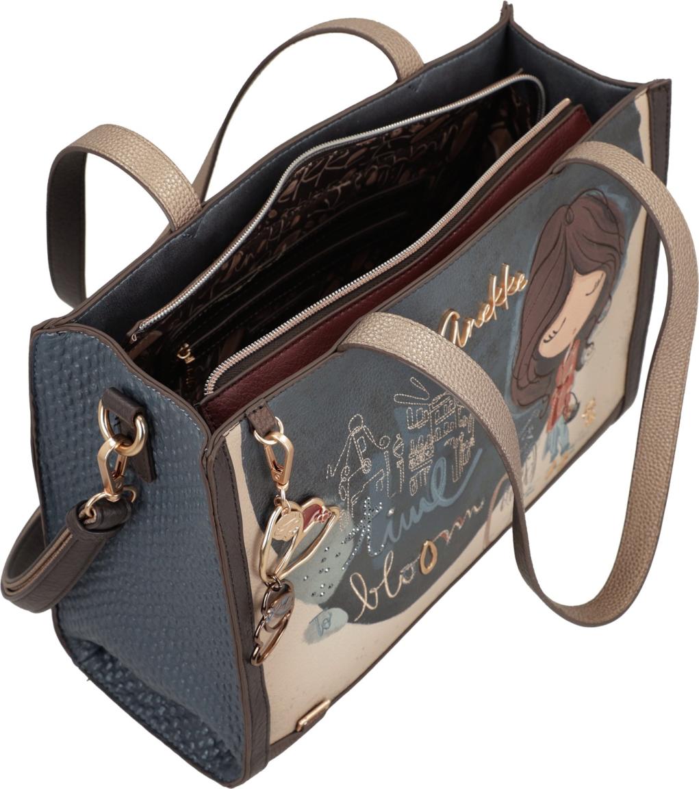 Anekke Tulip Henkeltasche Portrait - Bunt