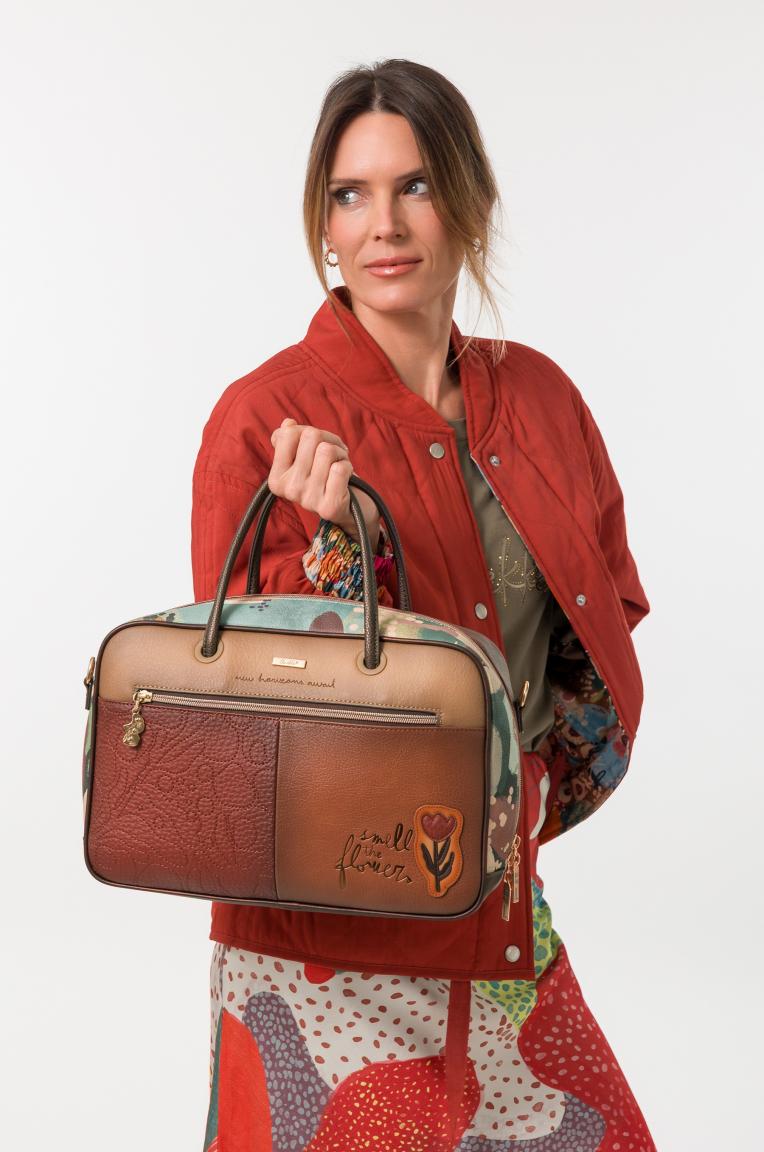 Anekke Tulip Kurzgrifftasche Portrait - Bunt