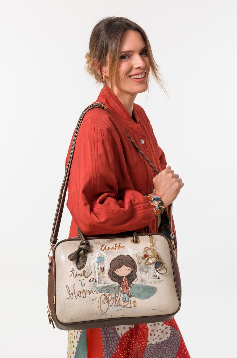 Anekke Tulip Kurzgrifftasche Portrait - Bunt