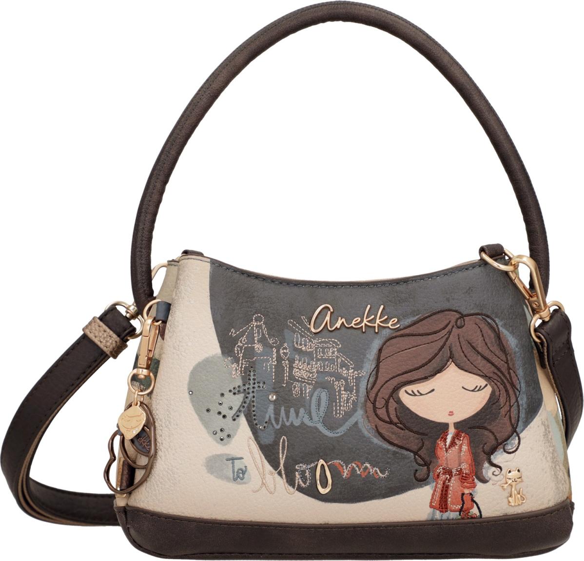 Anekke Tulip Kurzgrifftasche Portrait - Bunt