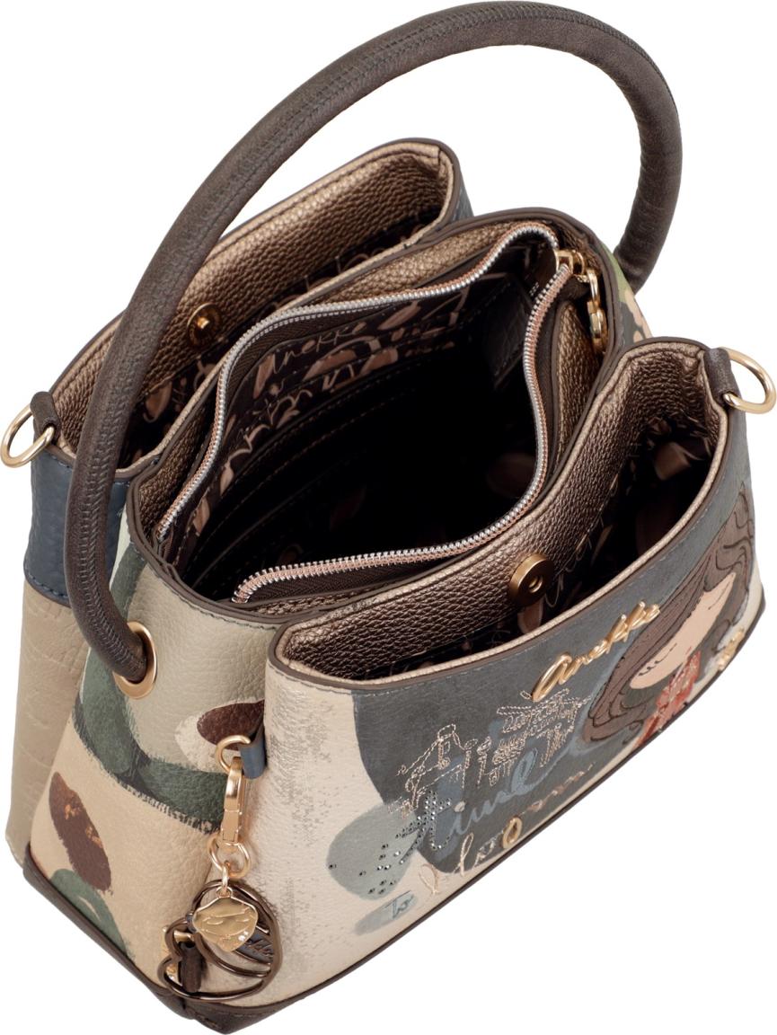 Anekke Tulip Kurzgrifftasche Portrait - Bunt