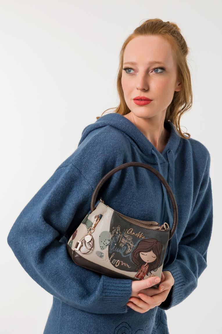 Anekke Tulip Kurzgrifftasche Portrait - Bunt