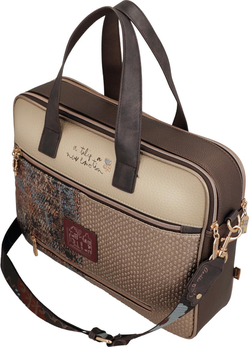 Anekke Tulip Laptoptasche Portrait - Bunt