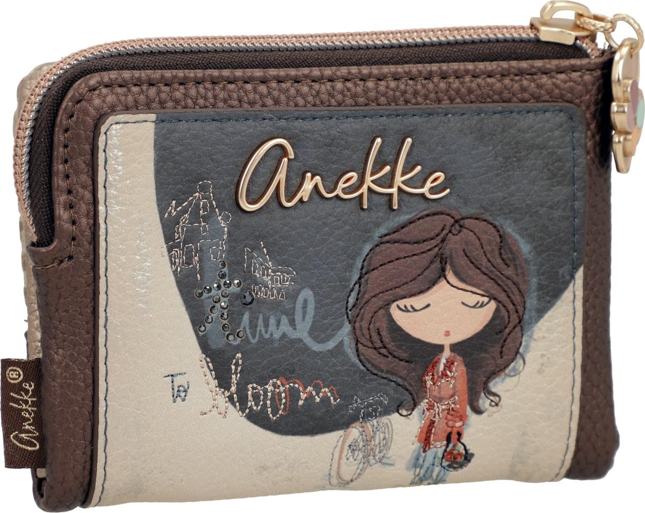 Anekke Tulip Portemonnaie Portrait - Bunt