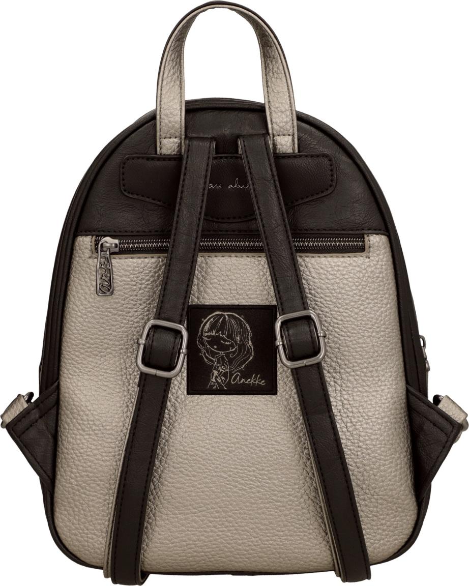 Anekke Tulip Rucksack Nieten - Schwarz