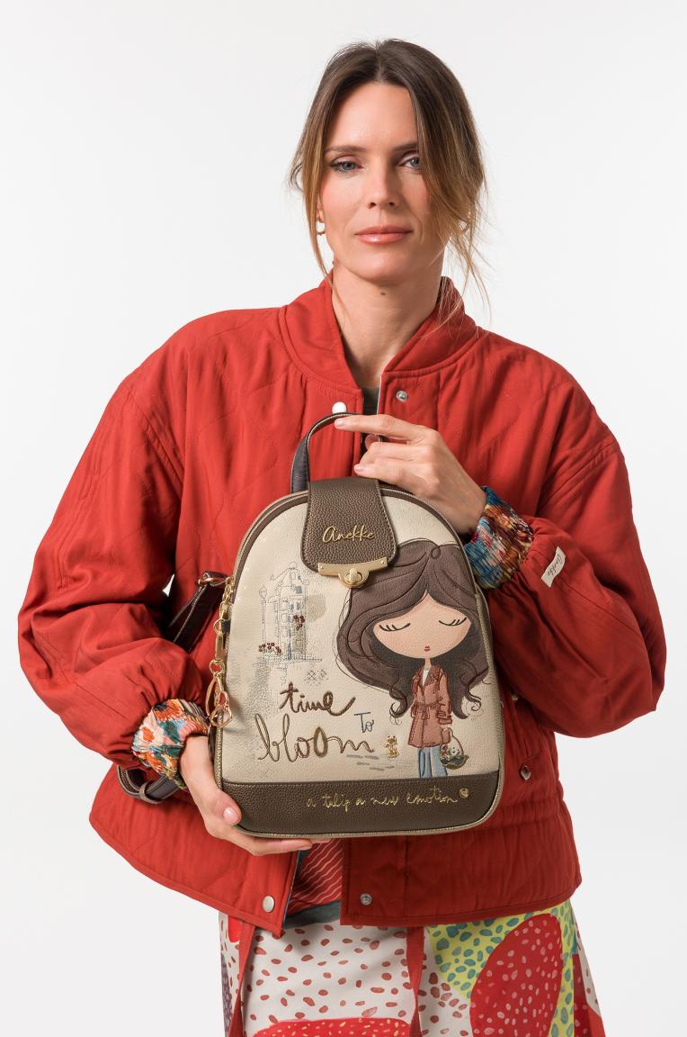 Anekke Tulip Rucksack Portrait - Bunt