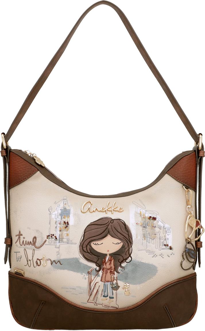 Anekke Tulip Schultertasche Portrait - Bunt