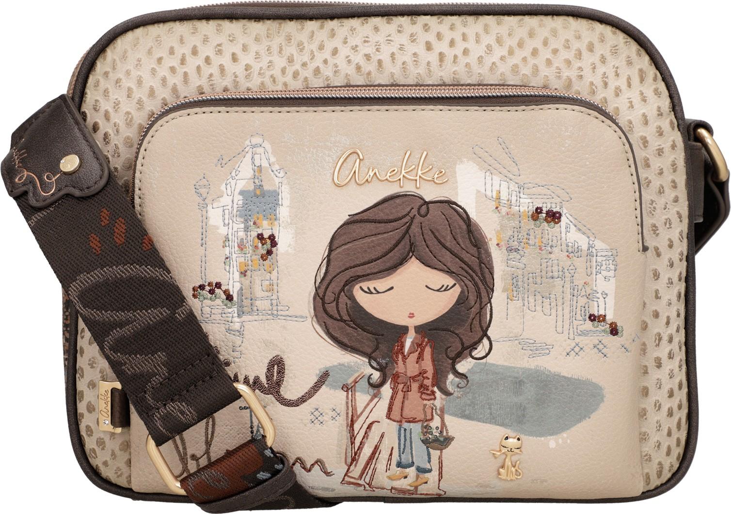 Anekke Tulip Schultertasche Portrait - Bunt