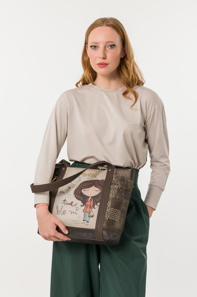 Anekke Tulip Shopper Portrait - Bunt